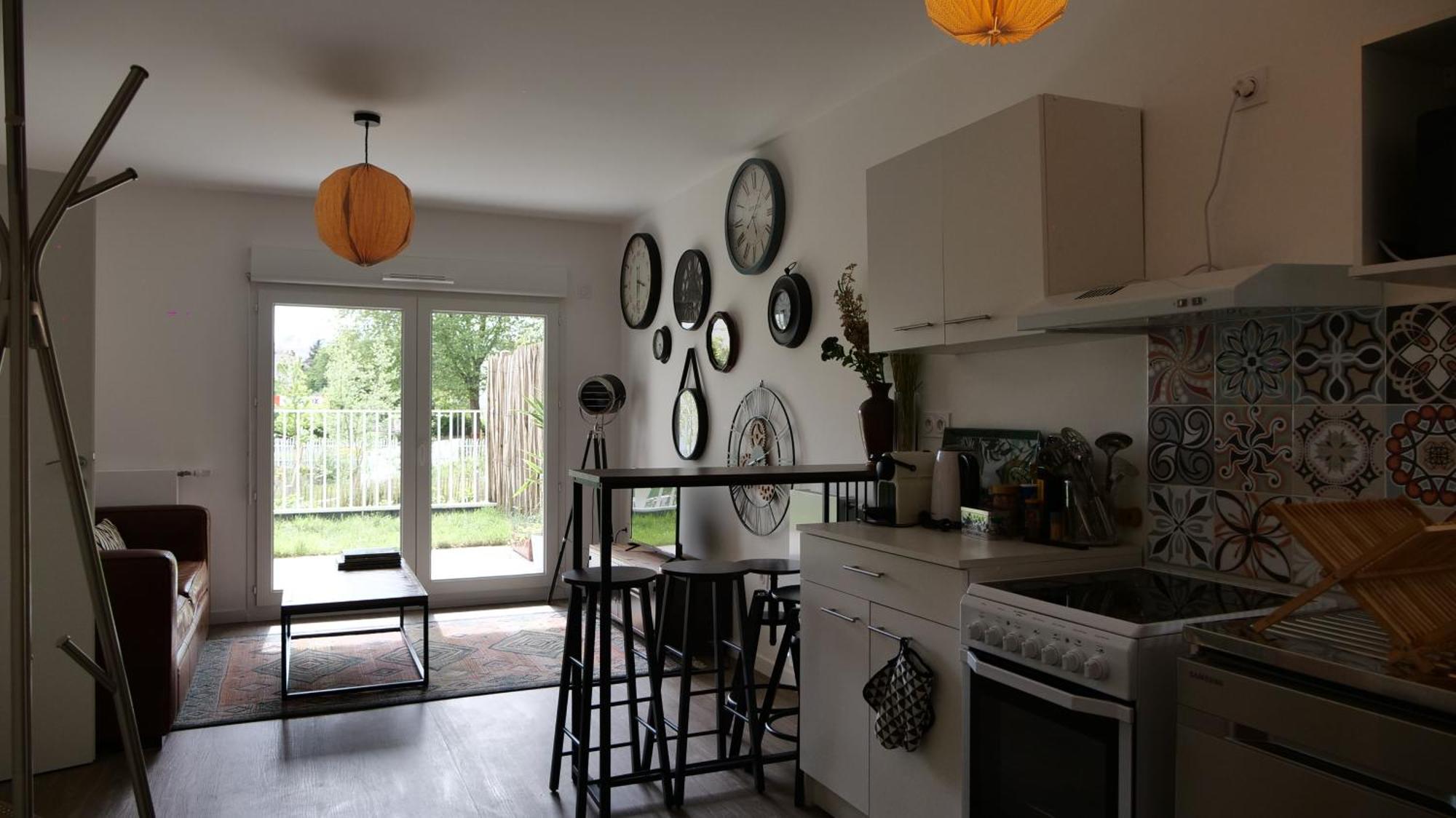 Appartement, Terrasse, Jardin, Parking Au Bord De Paris 느와지-르-섹 외부 사진
