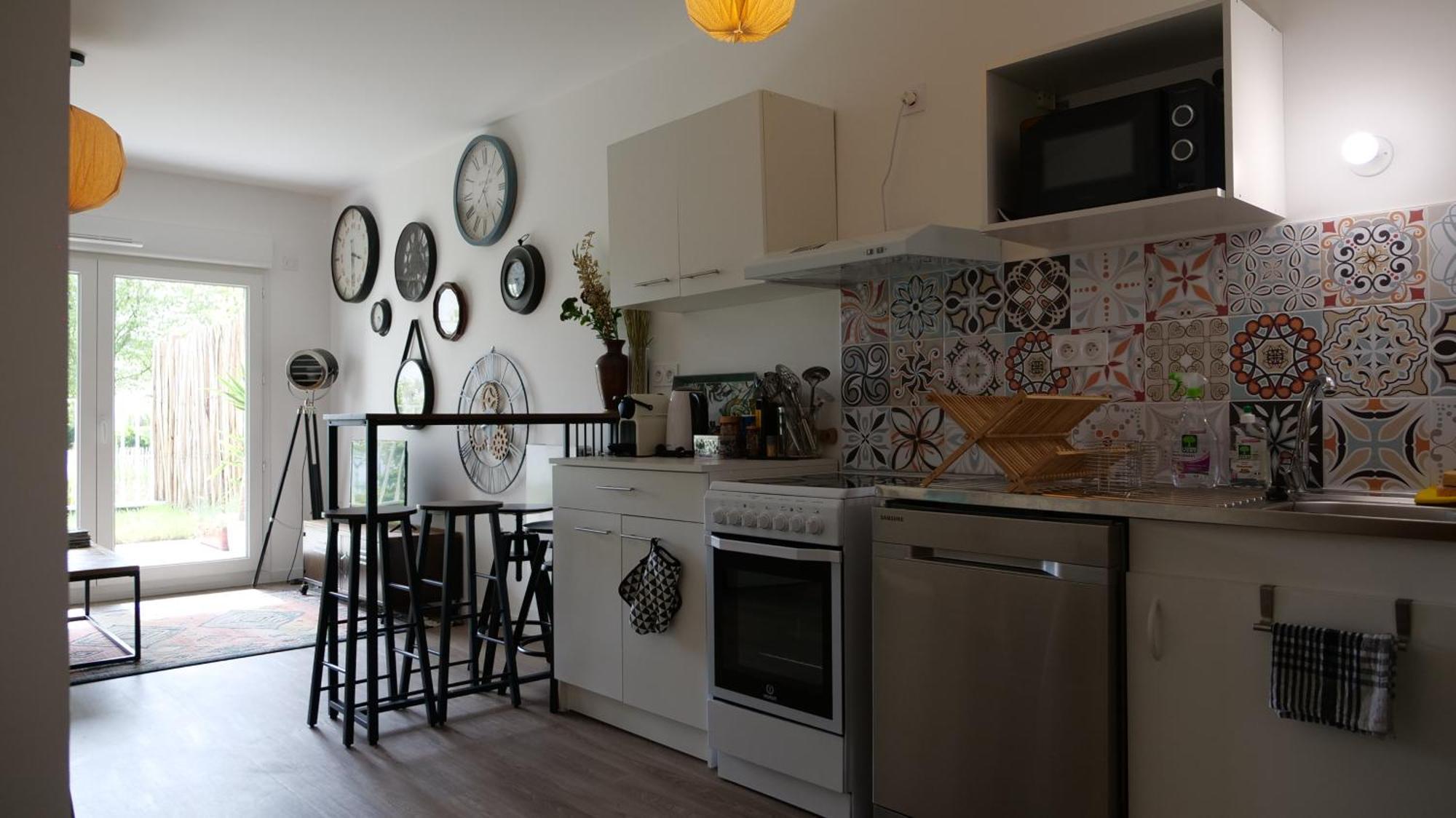 Appartement, Terrasse, Jardin, Parking Au Bord De Paris 느와지-르-섹 외부 사진